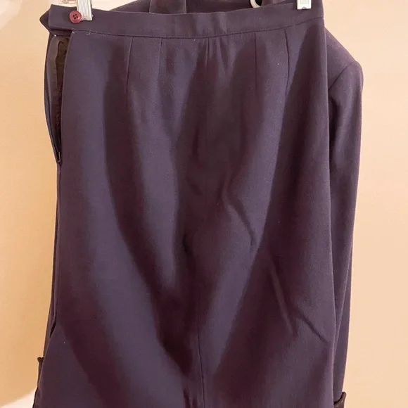 vintage kasper ASL women suit plum color - Picture 2 of 4